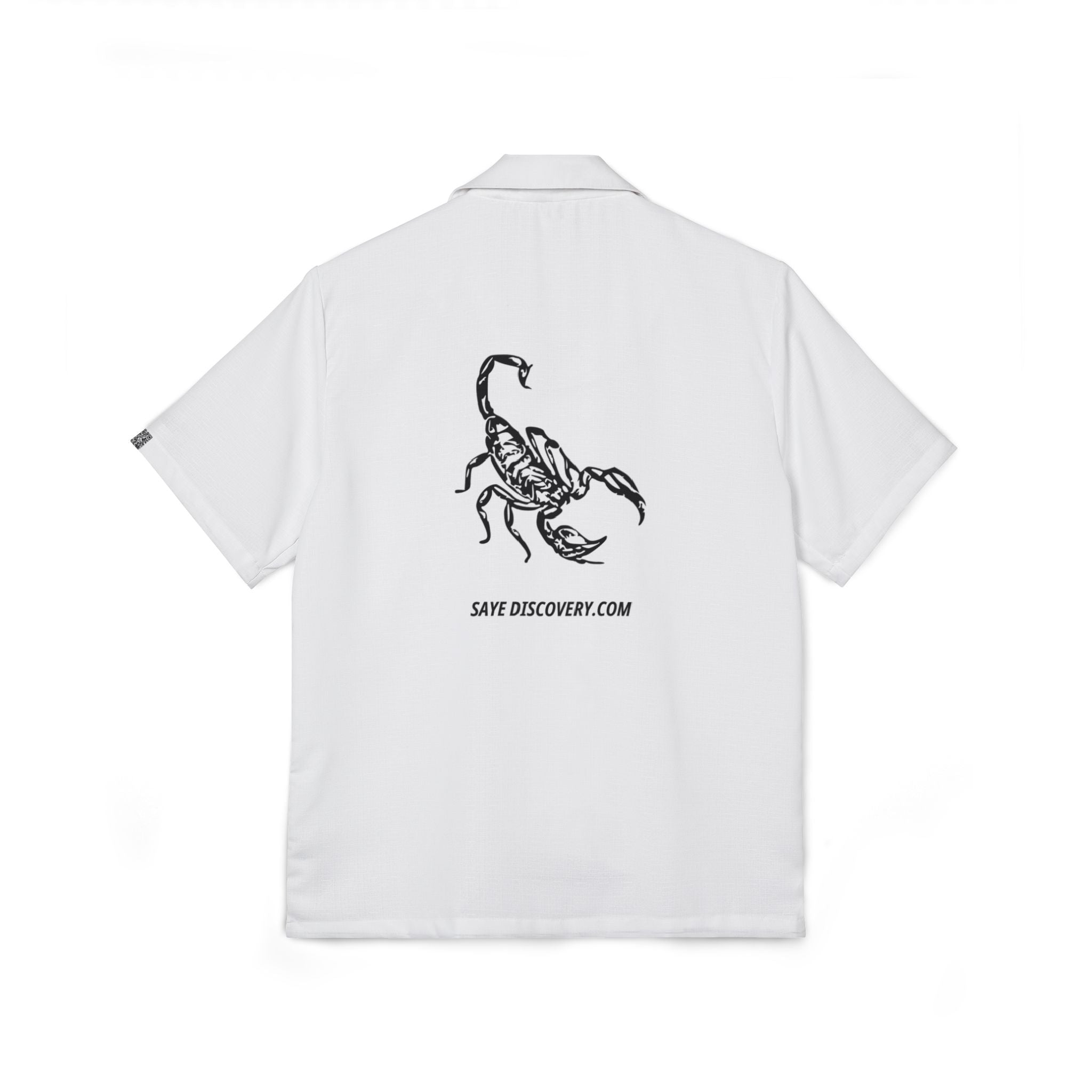 Men's Cover Girl Shirt with Scorpion Design