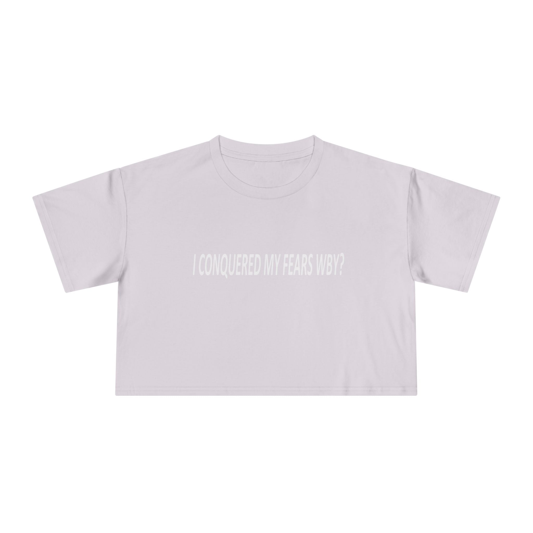 Conquered unisex Crop Tee