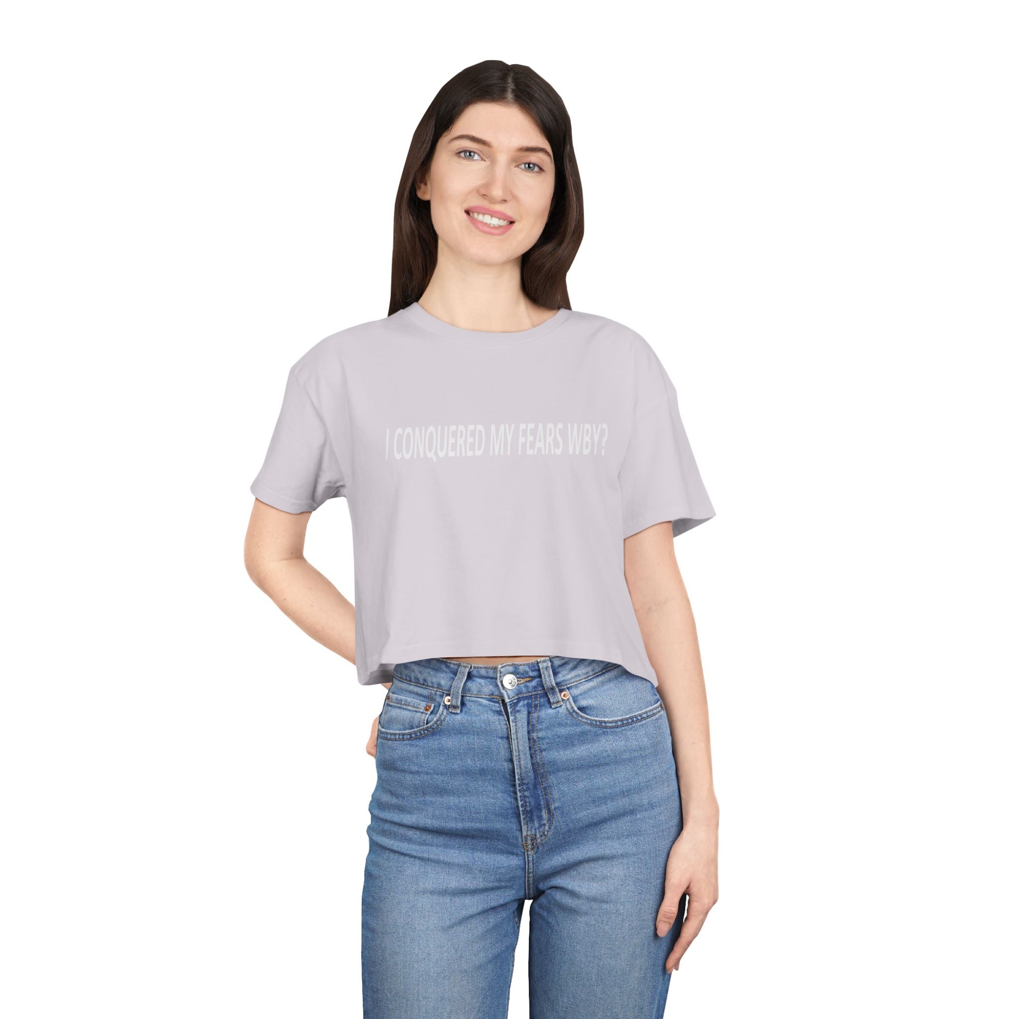 Conquered unisex Crop Tee