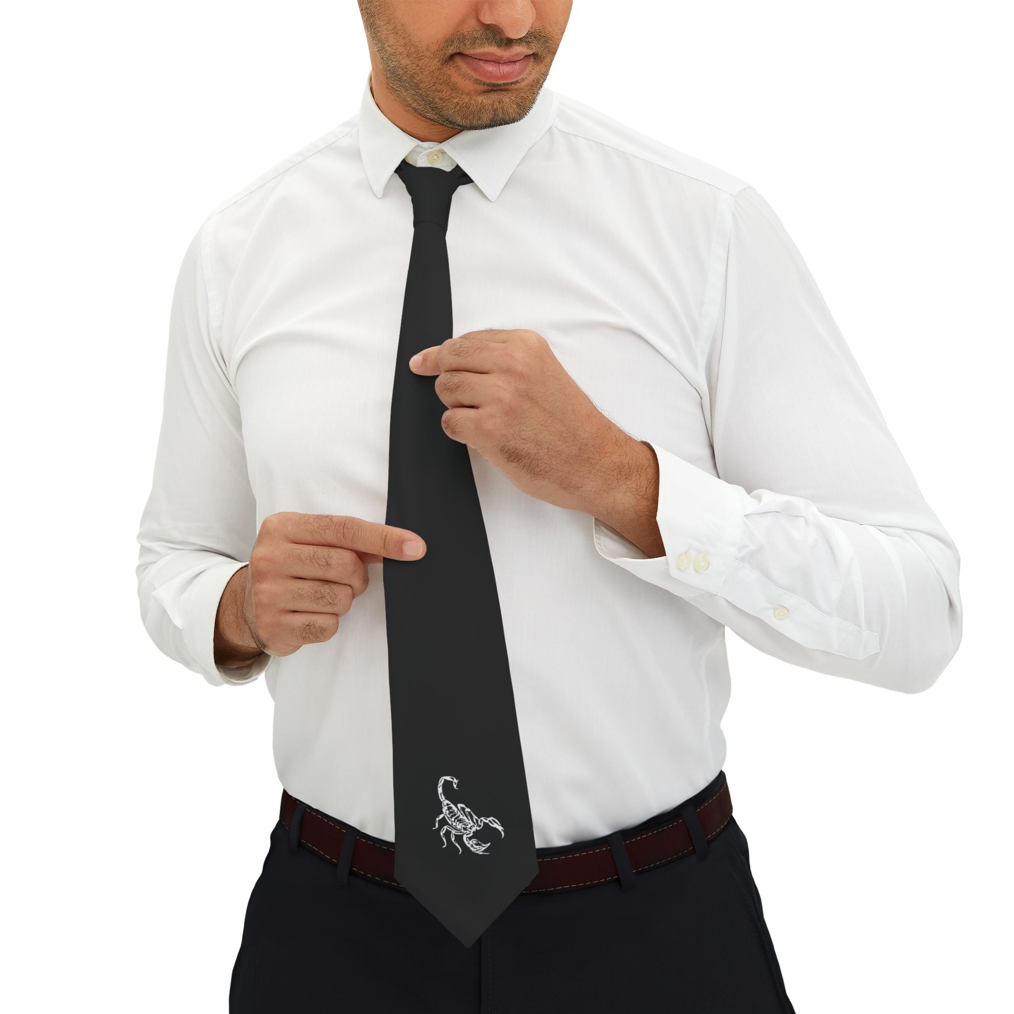 Scorpion Design Necktie