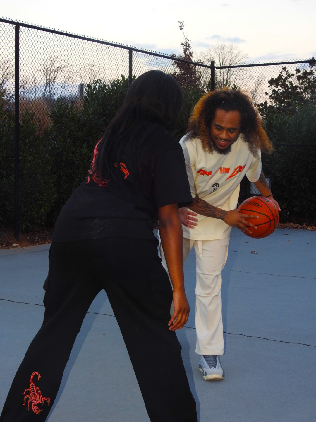 Camiseta fuera de la red