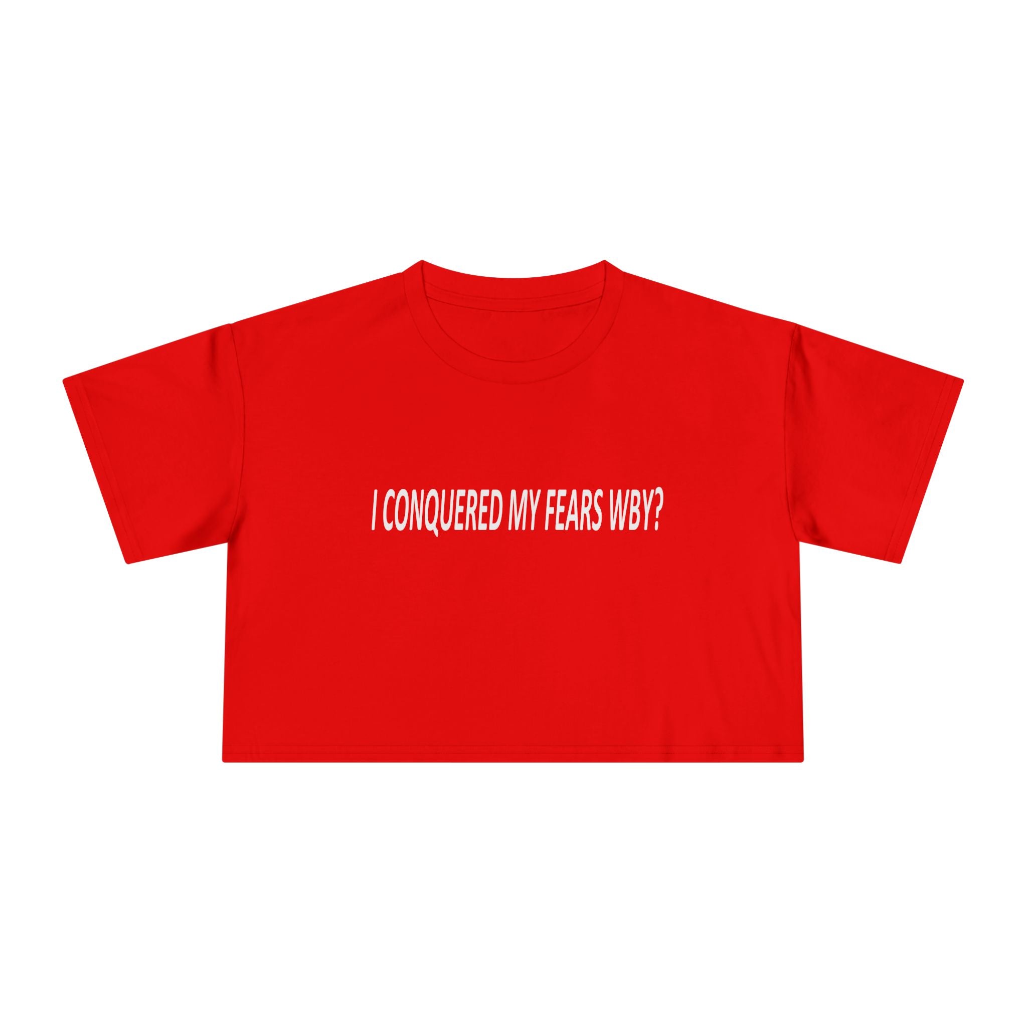 Conquered unisex Crop Tee