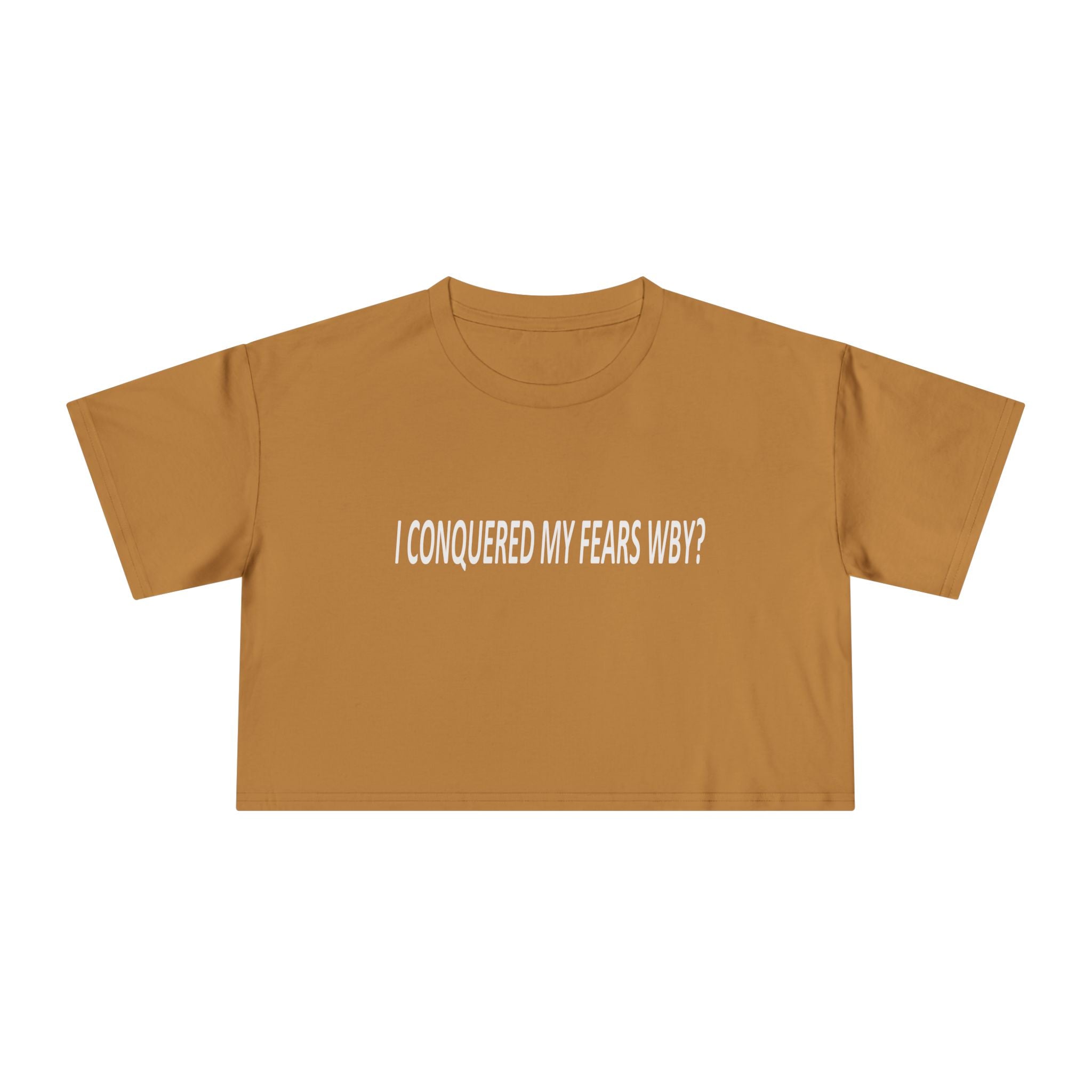 Conquered unisex Crop Tee