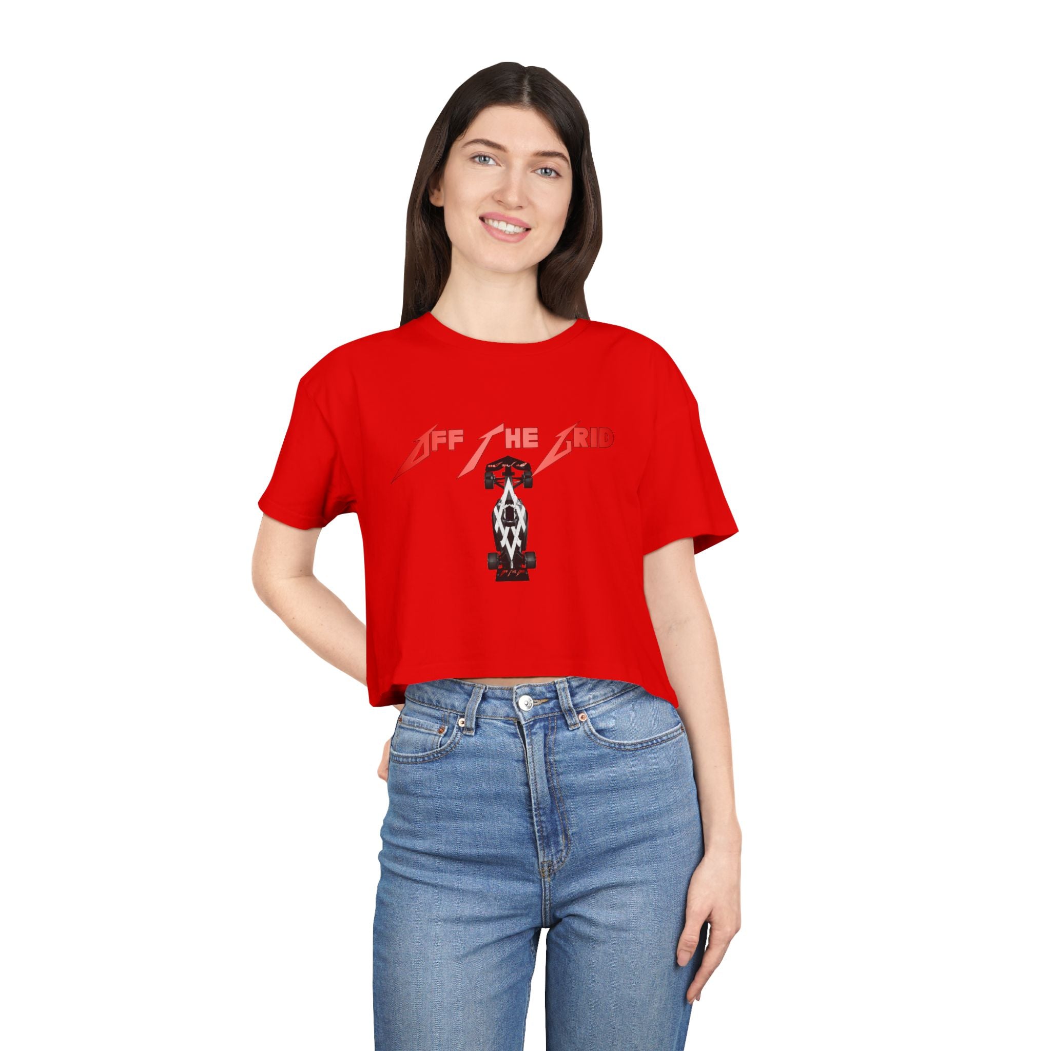Off The Grid Crop Tee