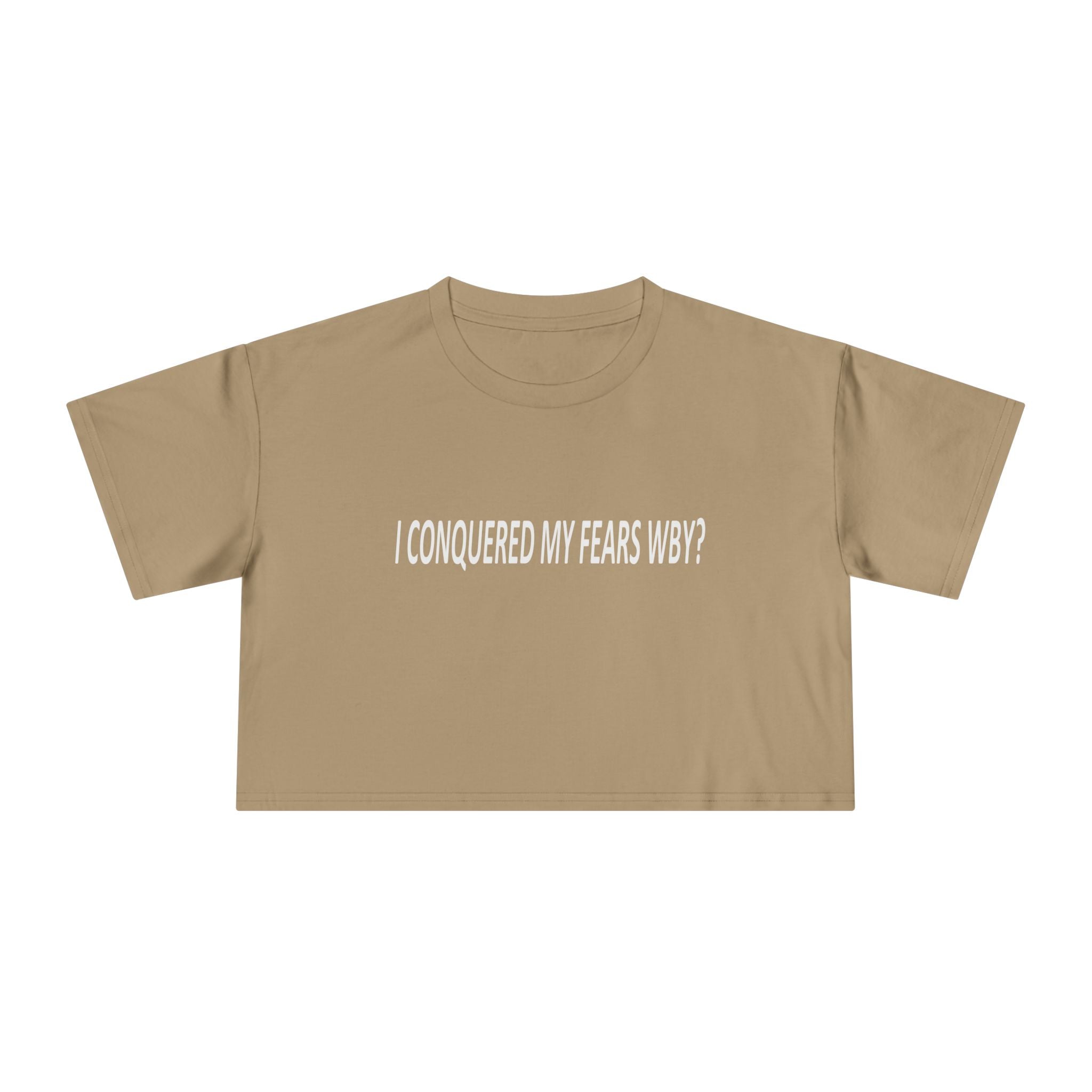 Conquered unisex Crop Tee