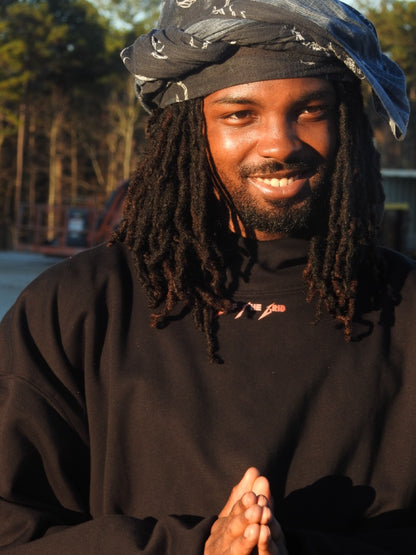 Sudadera con capucha de ángel de gran tamaño 