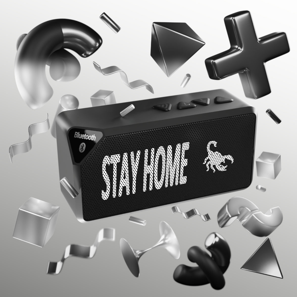 Stay Home Bluetooth Speaker