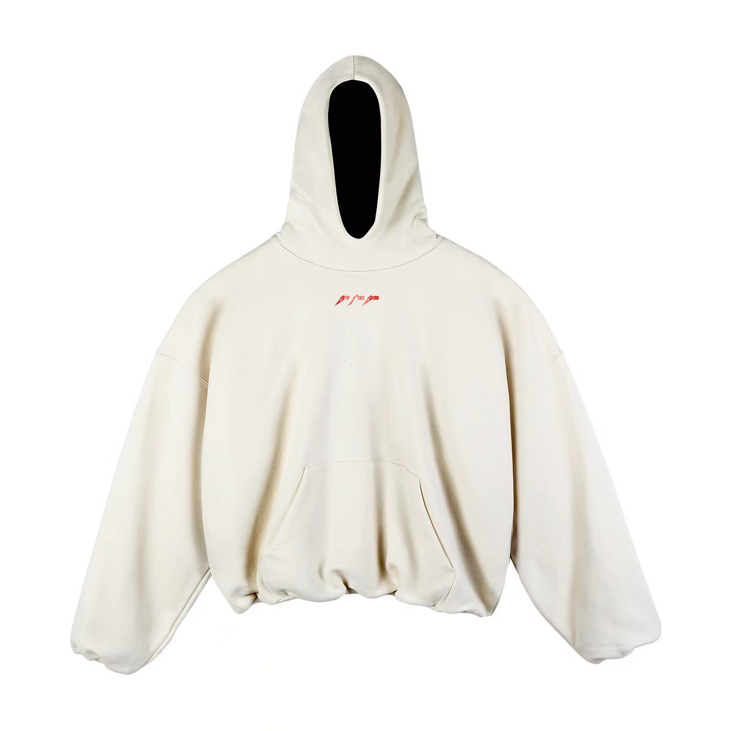 Sudadera con capucha de ángel de gran tamaño 