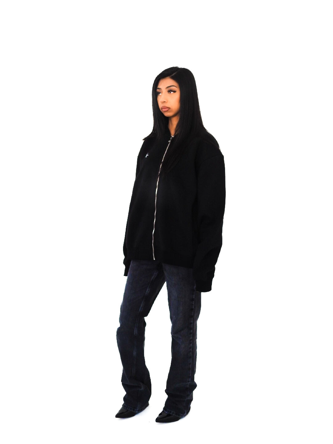 Unisex Fleece Zip-Up Baseball Jacket（360GSM）
