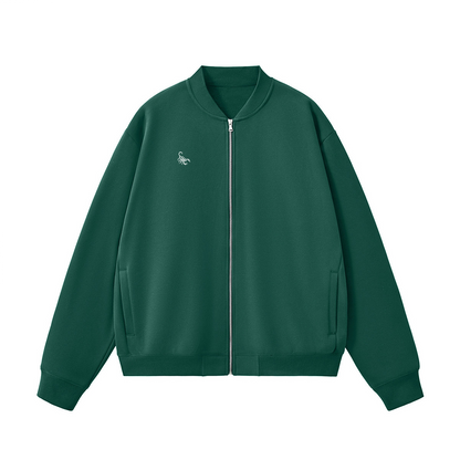 Scorpion Fleece Zip-Up Baseball Jacket (360GSM)