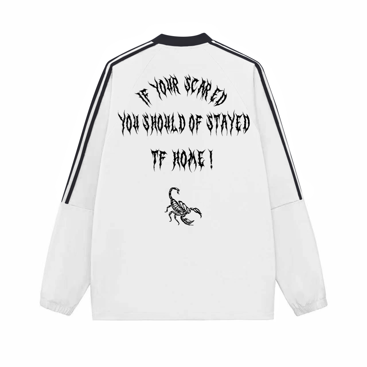 Colorblock V-neck Long Sleeve Shirt