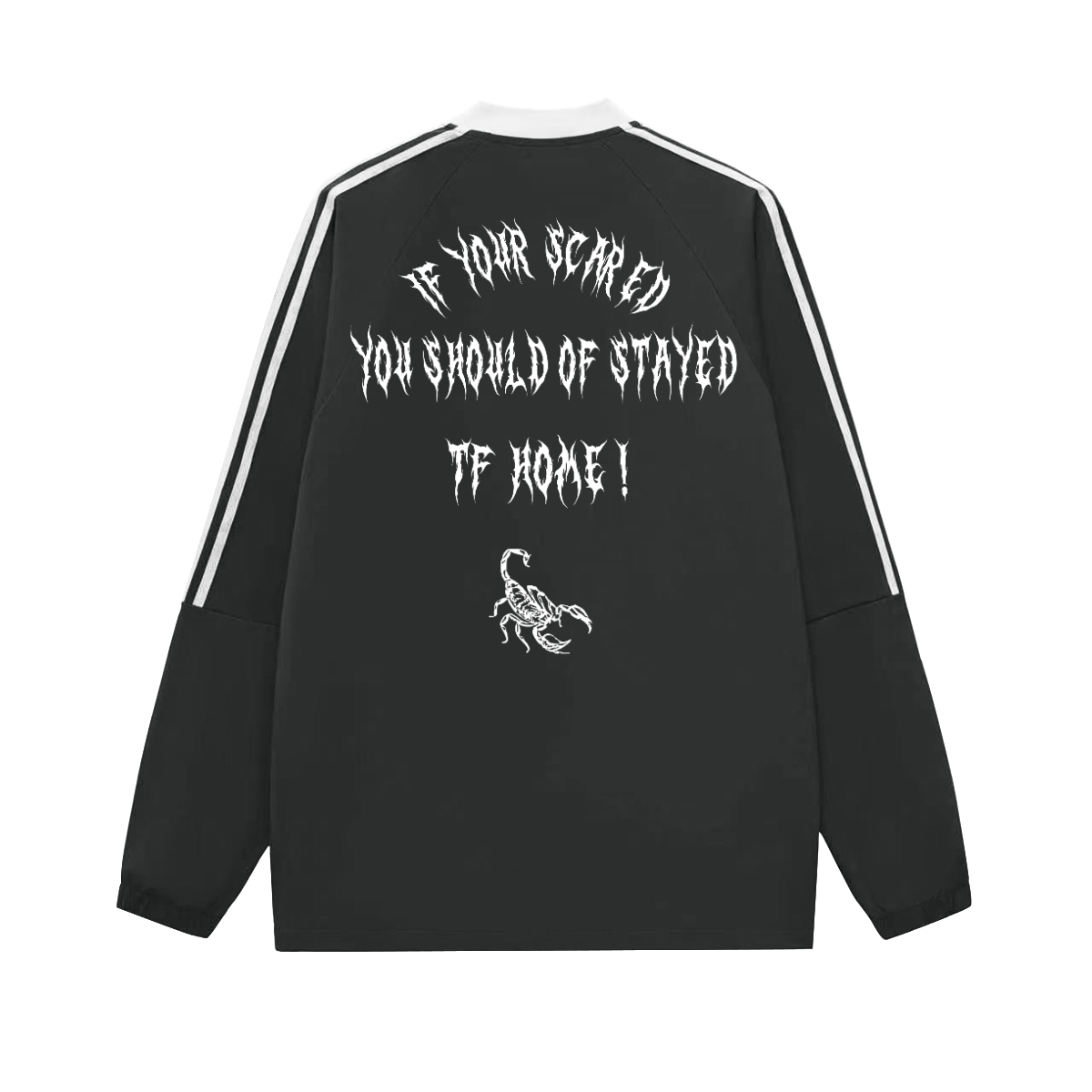 Colorblock V-neck Long Sleeve Shirt