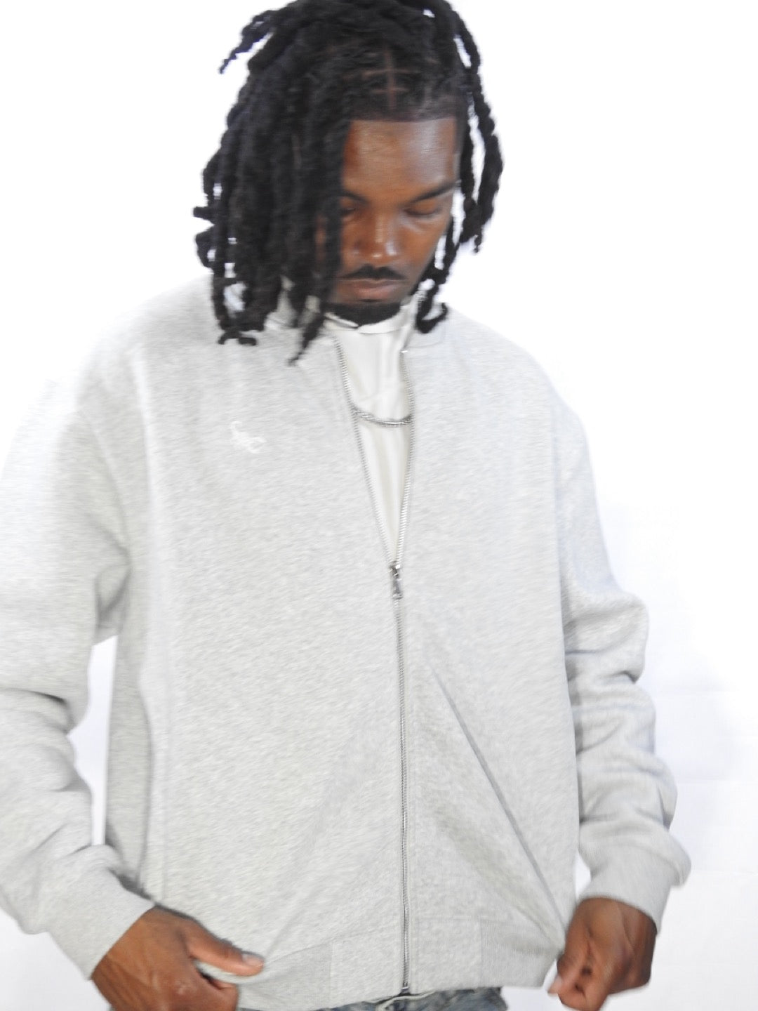 Scorpion Fleece Zip-Up Baseball Jacket (360GSM)