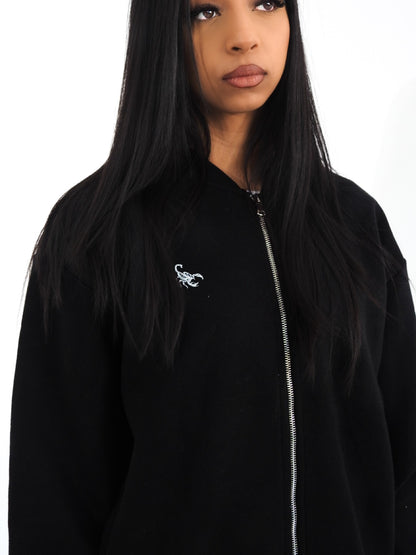 Scorpion Fleece Zip-Up Baseball Jacket (360GSM)