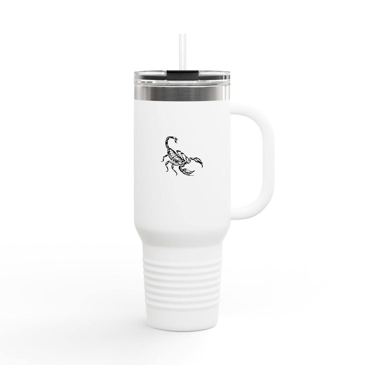 40oz Insulated Travel Mug with Scorpion Design
