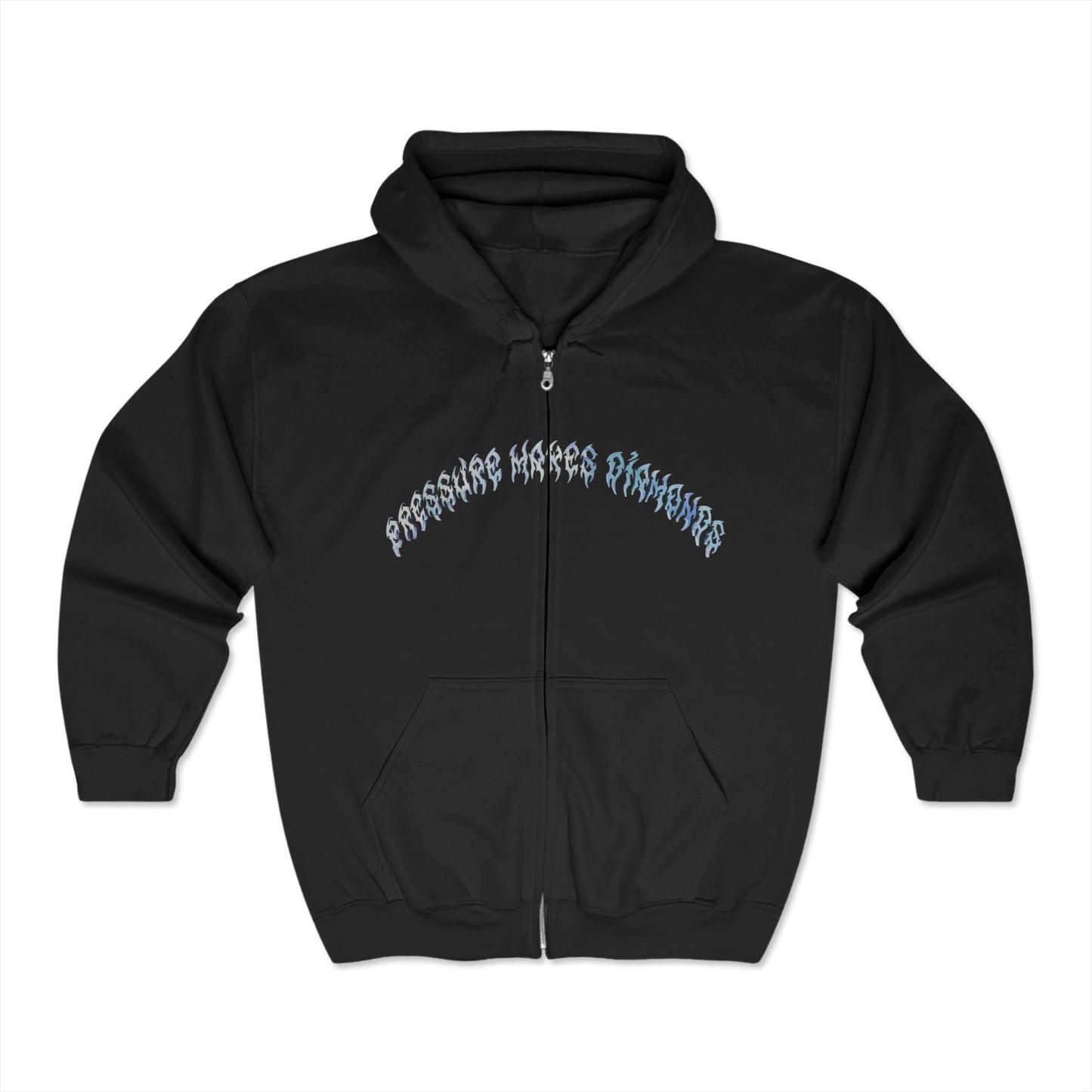 Pressure Makes Diamonds Full Zip Hooded Sweatshirt