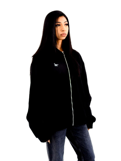 Scorpion Fleece Zip-Up Baseball Jacket (360GSM)