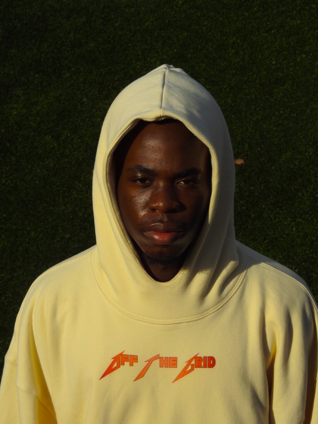 Sudadera con capucha de ángel de gran tamaño 