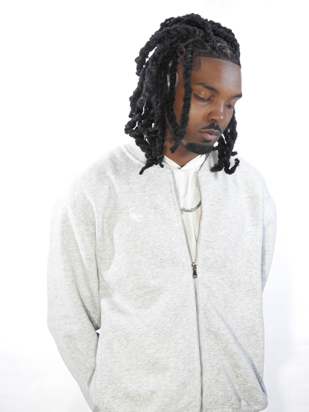 Scorpion Fleece Zip-Up Baseball Jacket (360GSM)