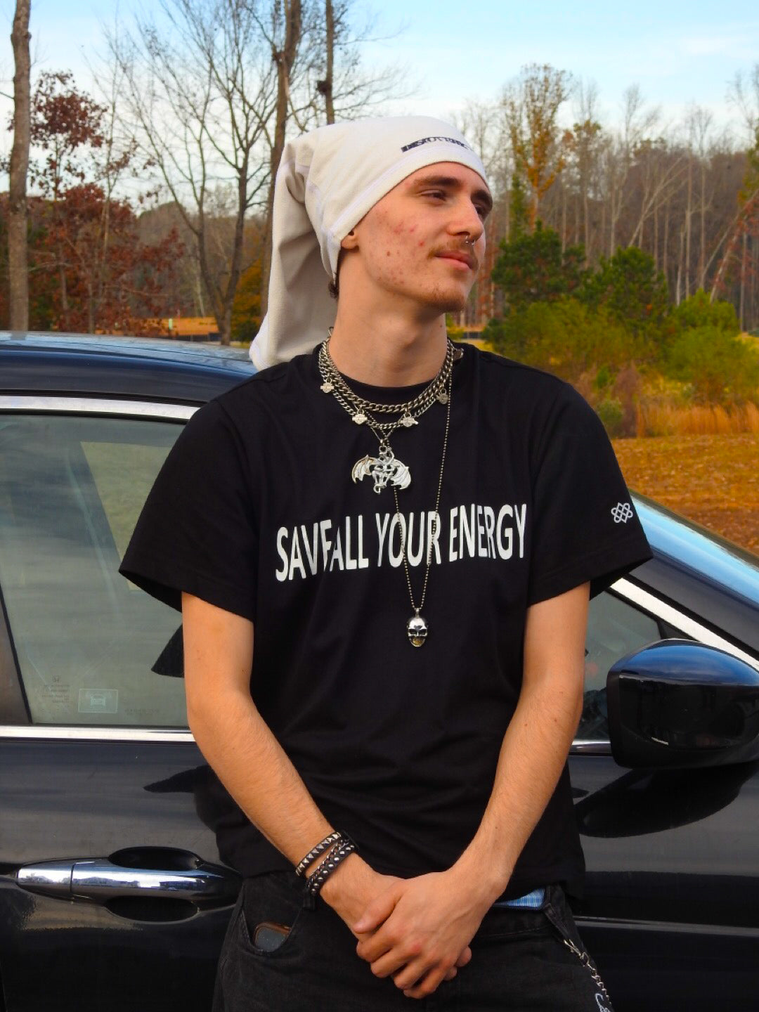 Winter Neck Gaiter With Drawstring