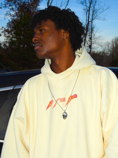 Sudadera con capucha de ángel de gran tamaño 