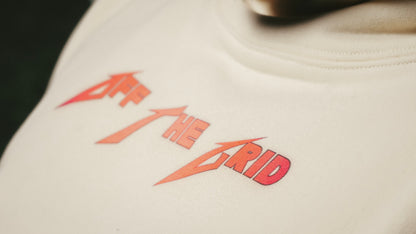 Sudadera con capucha de ángel de gran tamaño 