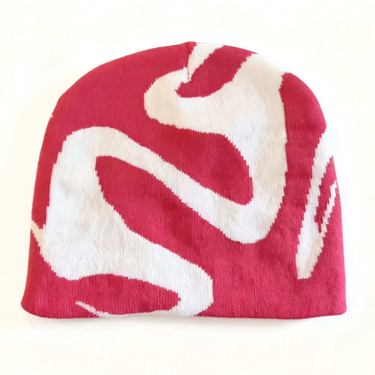 Pink Unisex Quirky Fashion Pullover Knit Hat