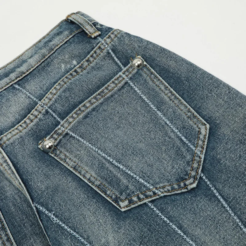 Denim con rejilla radial