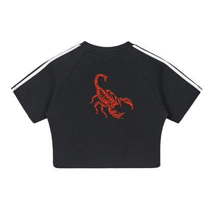Taped Cooling Performance Crop Top